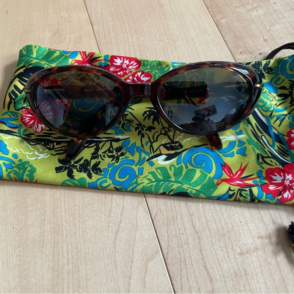 Maui Jim Tortoise Shell Sunglasses